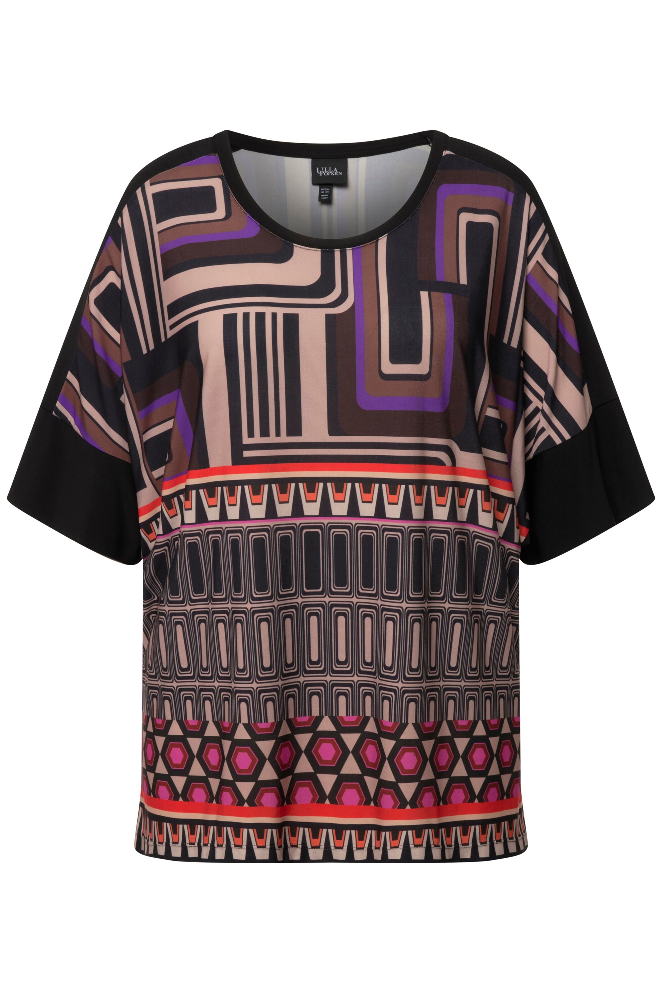Ulla Popken Shirt in Mixed colors: front