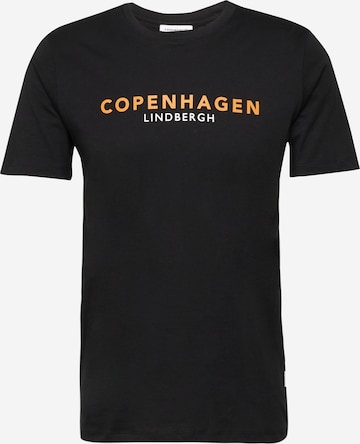 Lindbergh T-Shirt 'Copenhagen' in Schwarz: predná strana