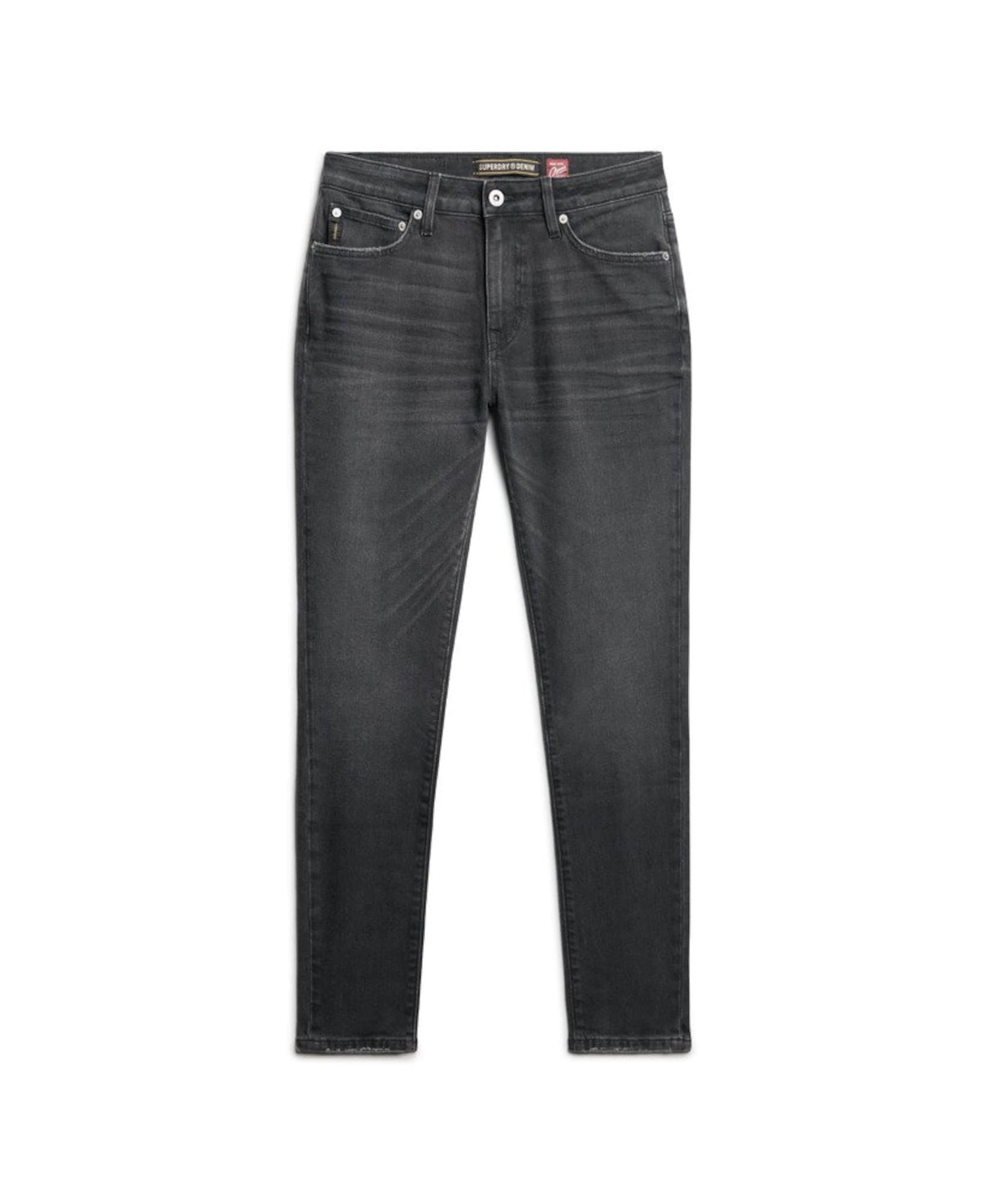 Superdry Jeans in Zwart: voorkant