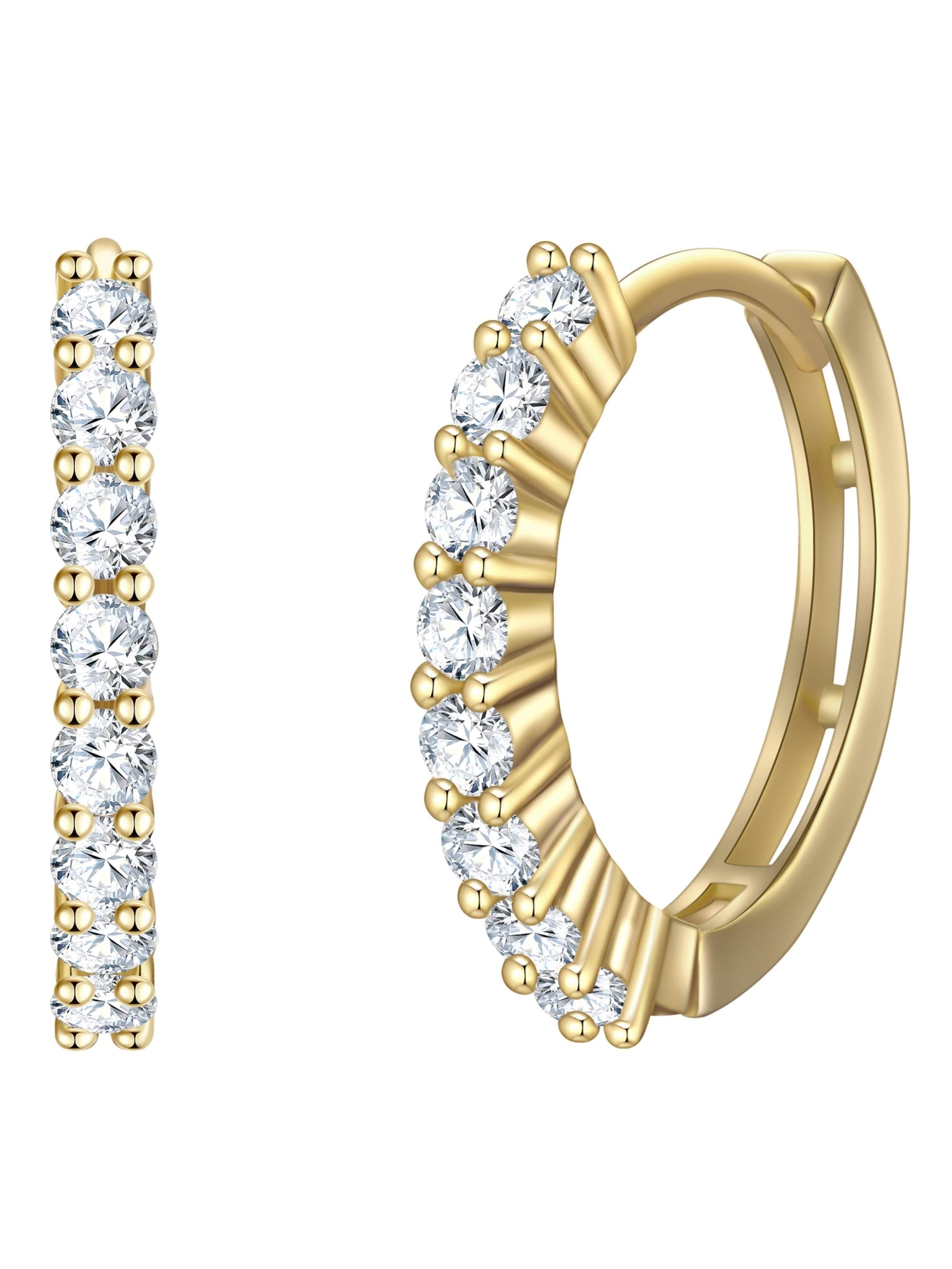 Rafaela Donata Earrings in Gold: front