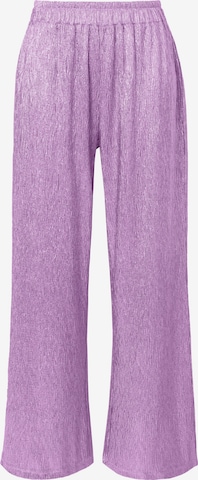 Wide Leg Pantalon Studio Untold en rose : devant