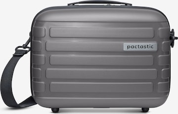 Pactastic Toiletry Bag in Grey: front