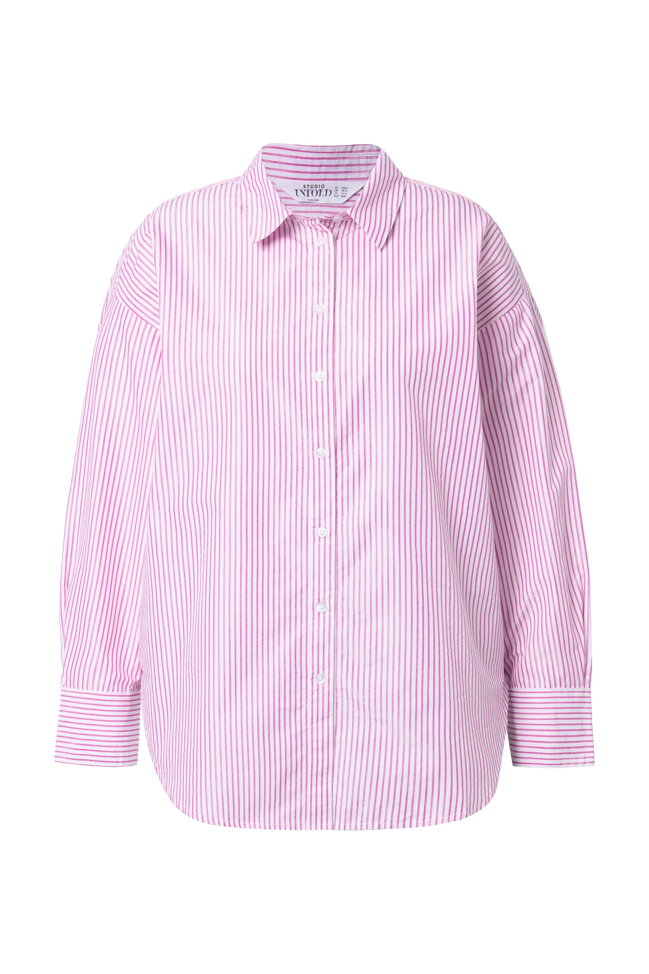 Studio Untold Bluse in Pink: Vorderseite