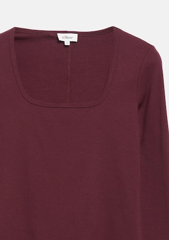 s.Oliver Shirt in Rood: voorkant