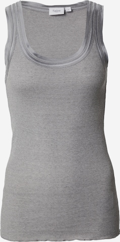 SAINT TROPEZ Top 'Maya' in Grey: front