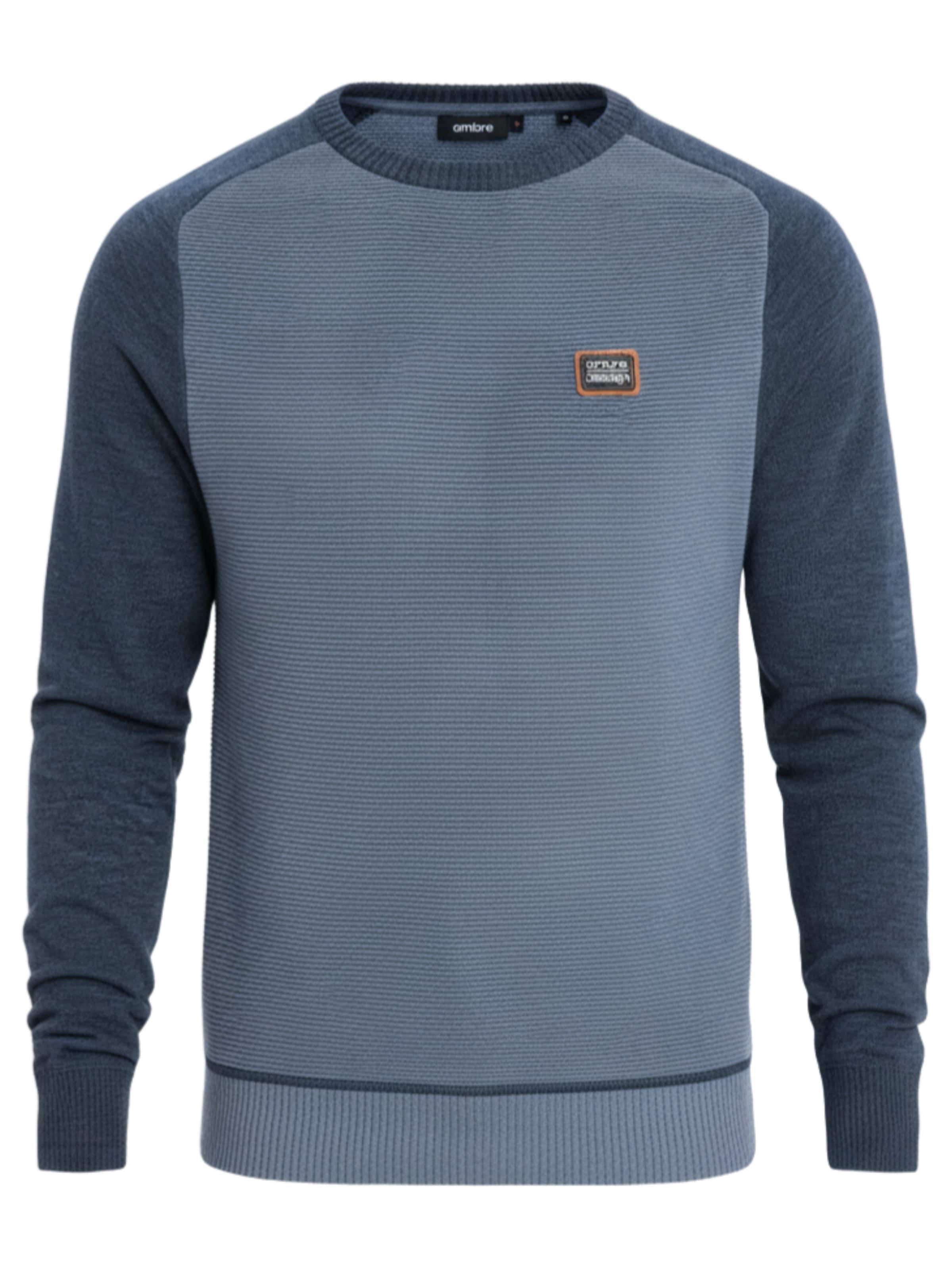 Ombre Sweater 'OM-SWSW-0121' in Blue: front