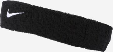 NIKE Accessoires Спортивная повязка на голову 'Swoosh Classic' в Черный: спереди