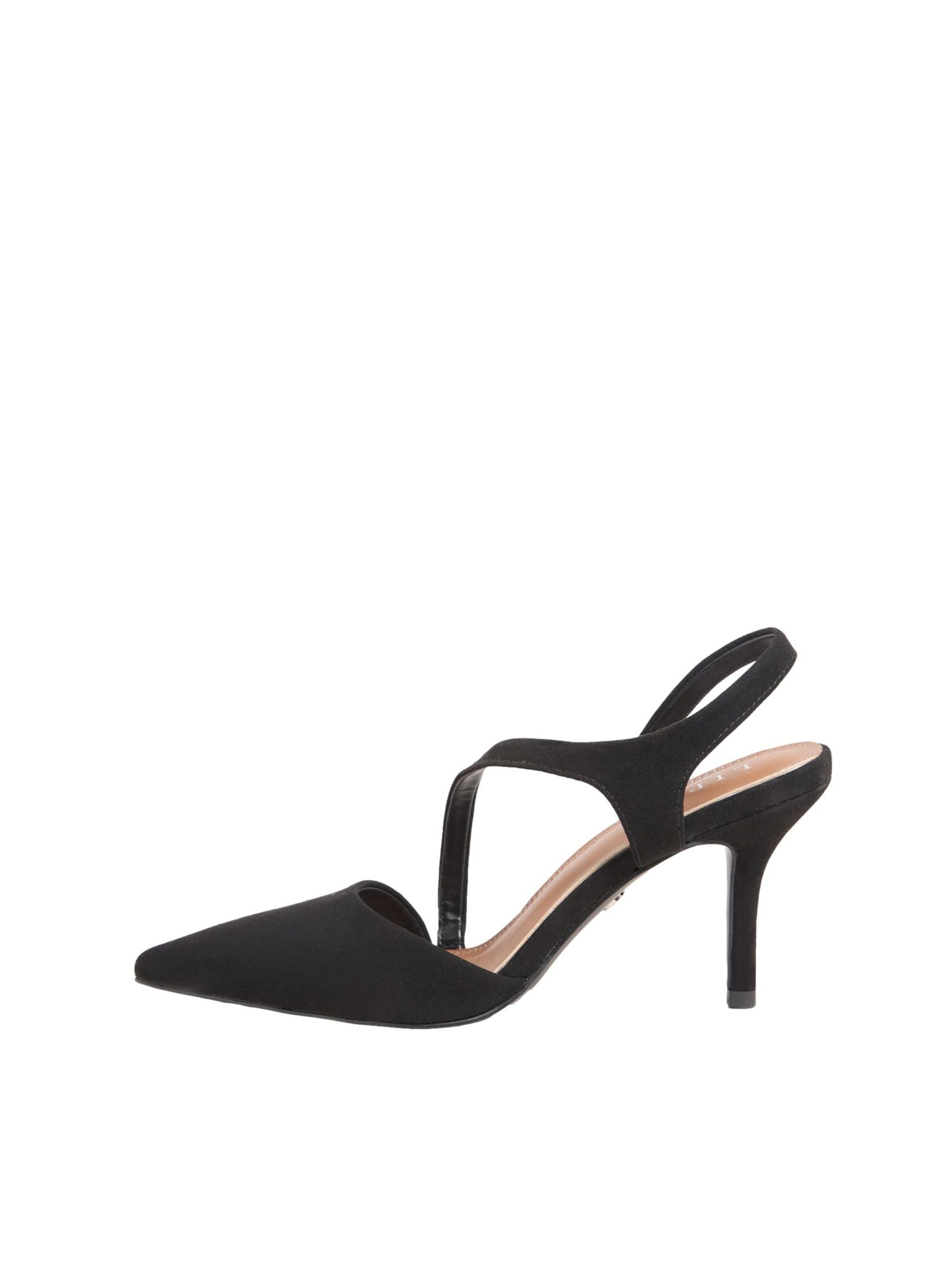 Lipsy Γόβες slingback σε μαύρο: μπροστά