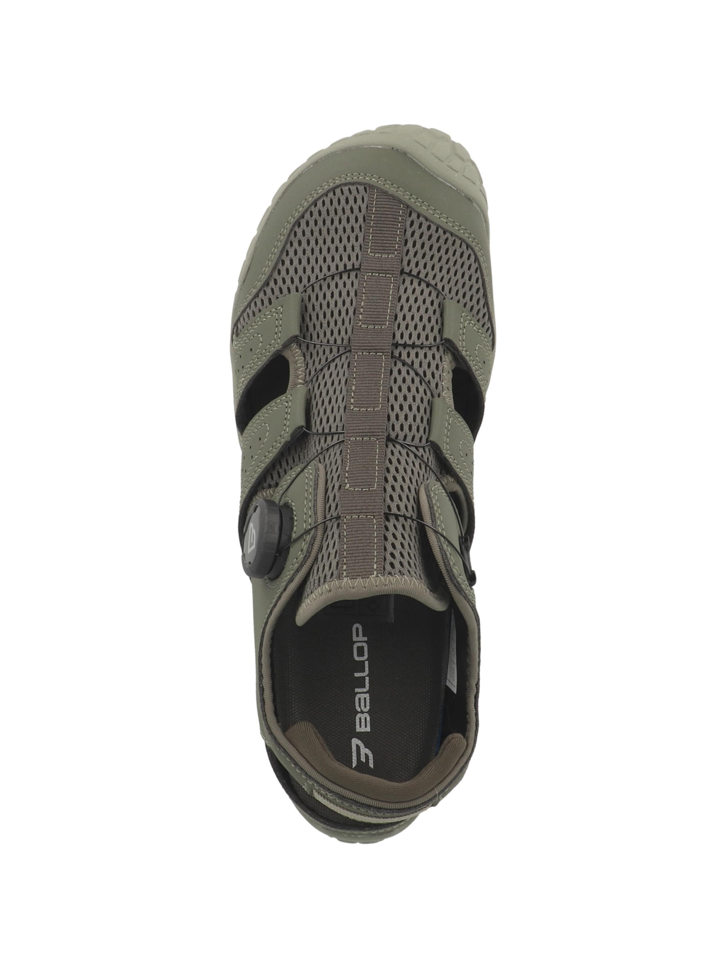 Slip on 'Fresco' Ballop en vert
