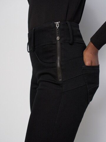 Salsa Jeans Skinny Jeans 'Secret' in Zwart
