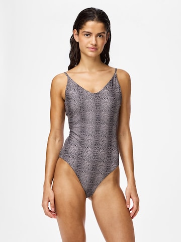 Triangle Maillot de bain 'PCBaomi' PIECES en violet : devant