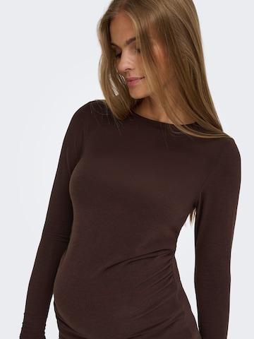 Only Maternity Shirt in Braun