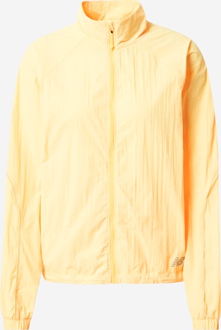 new balance Athletic Jacket in Orange: front