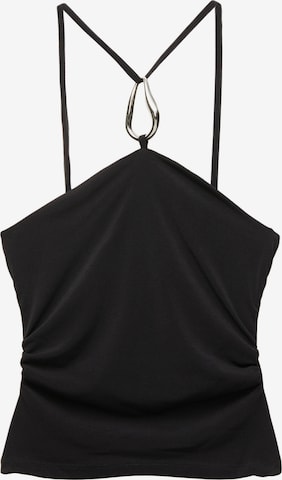 Pull&Bear Toppi värissä musta: etupuoli