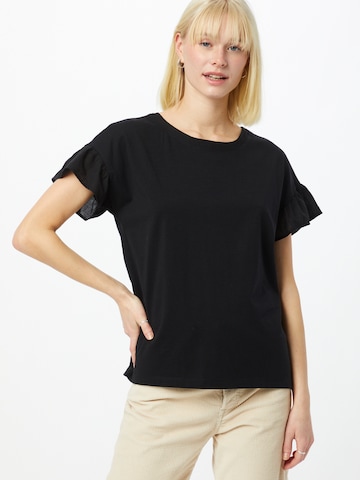 T-shirt ESPRIT en noir : devant