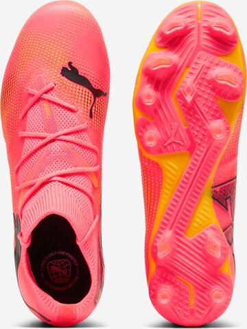 PUMA - Chuteira 'Future 7 Match' em amarelo