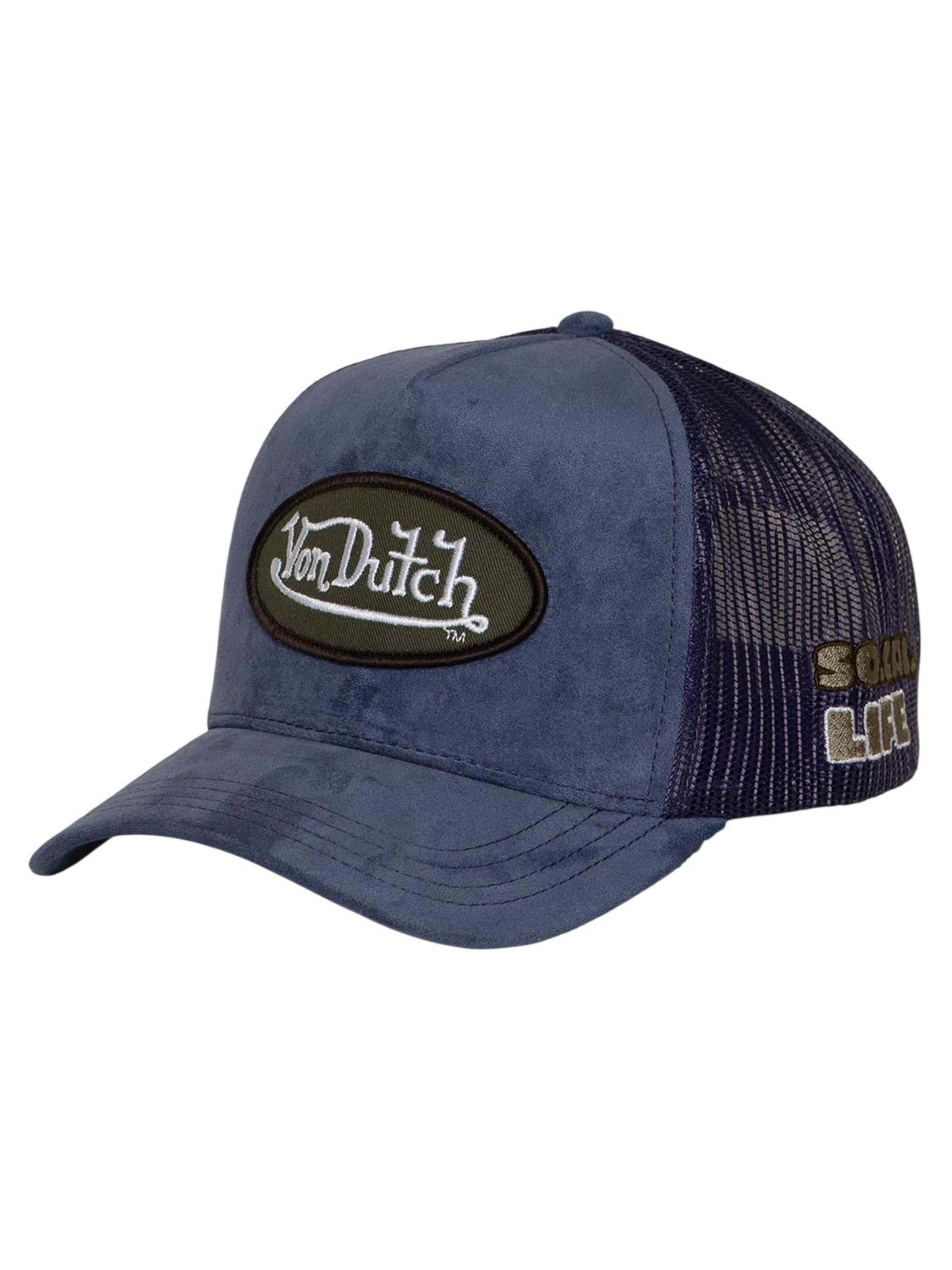 Von Dutch Cap‌ in Blau: Vorderseite
