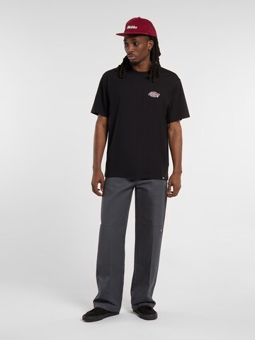 Tricou 'Graysville' de la DICKIES pe negru