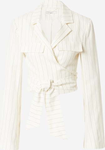 Gina Tricot Blazers 'Amber' in Beige: voorkant