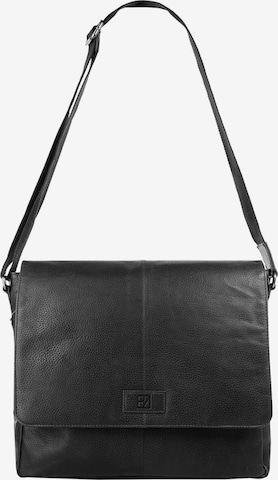 BODENSCHATZ Messenger in Black: front