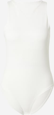 Trendyol Shirt bodysuit in White: front