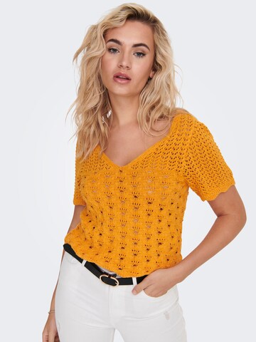 ONLY Sweater 'Becca' in Orange: front