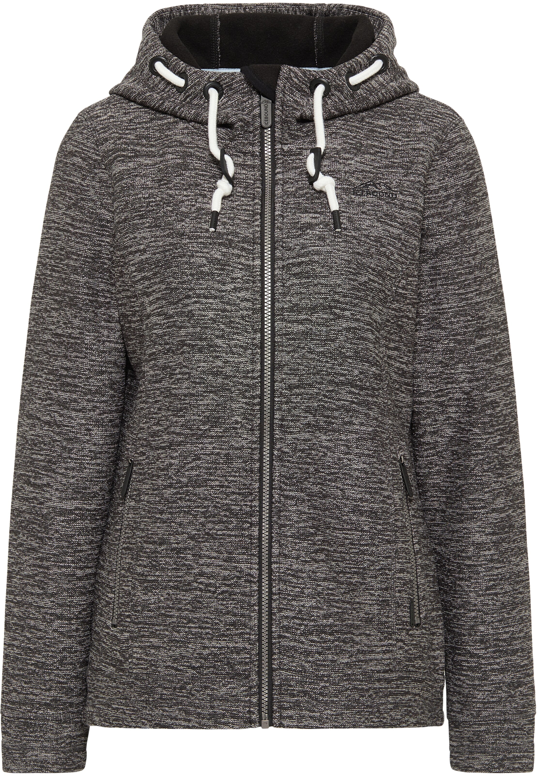 ICEBOUND Fleece jacket in Grey: front