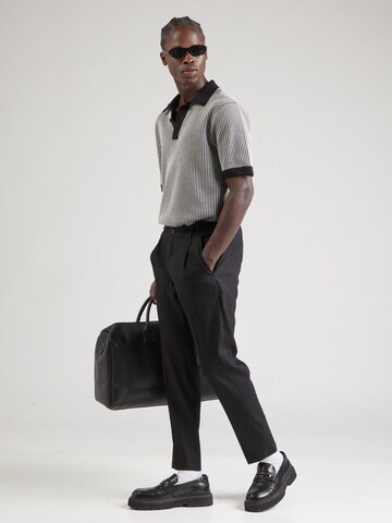DRYKORN Loose fit Pleat-front trousers 'CHASY 10' in Black