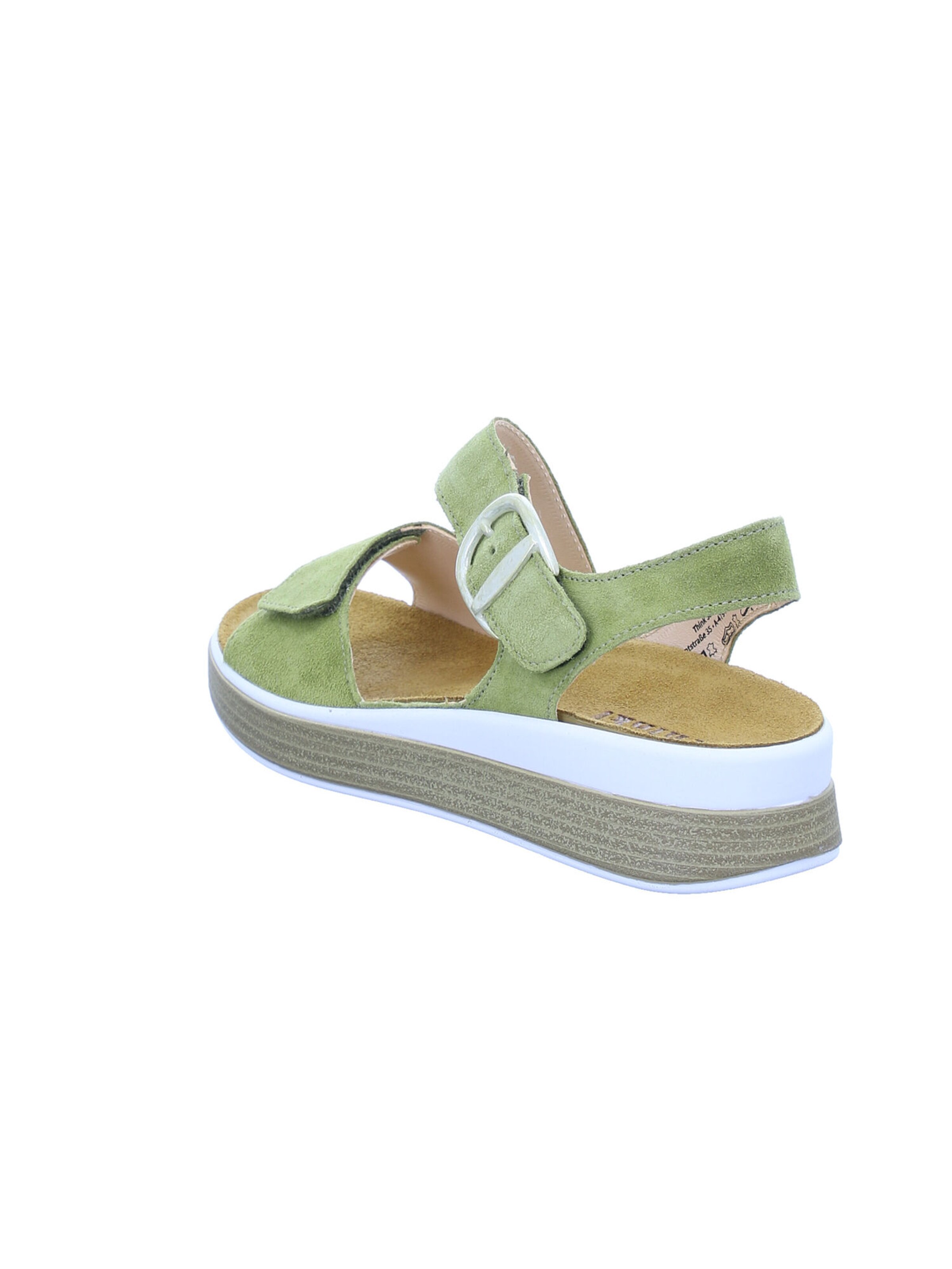 THINK! Strap sandal 'Meggie' in Green
