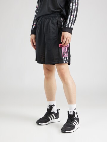 Regular Pantalon 'Pride Adibreak' ADIDAS ORIGINALS en noir : devant