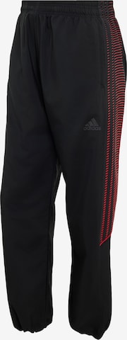 ADIDAS ORIGINALS Regular Housut 'Coca Cola Teamgeist 26' värissä musta: etupuoli