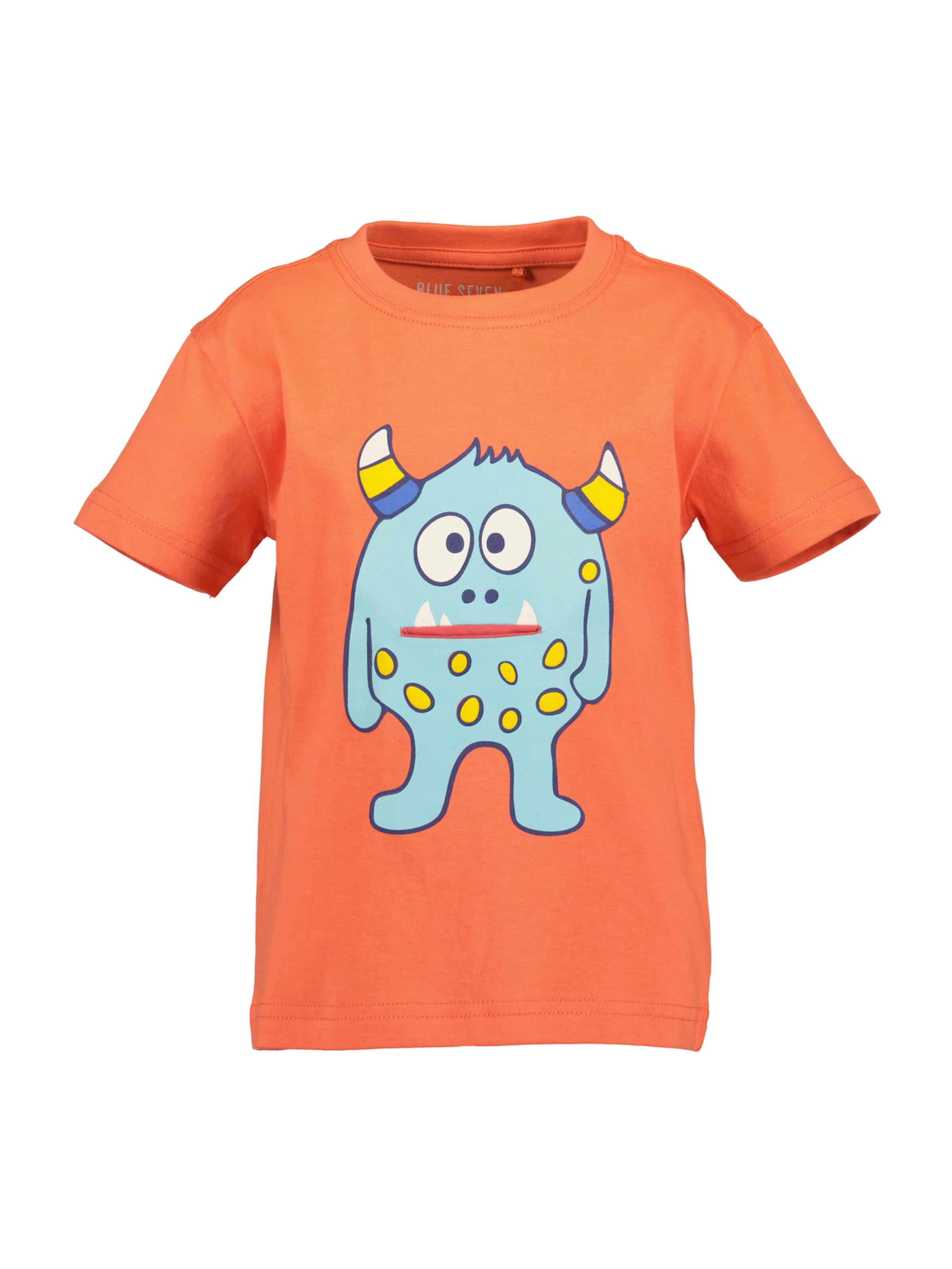 BLUE SEVEN Тениска в оранжево: отпред