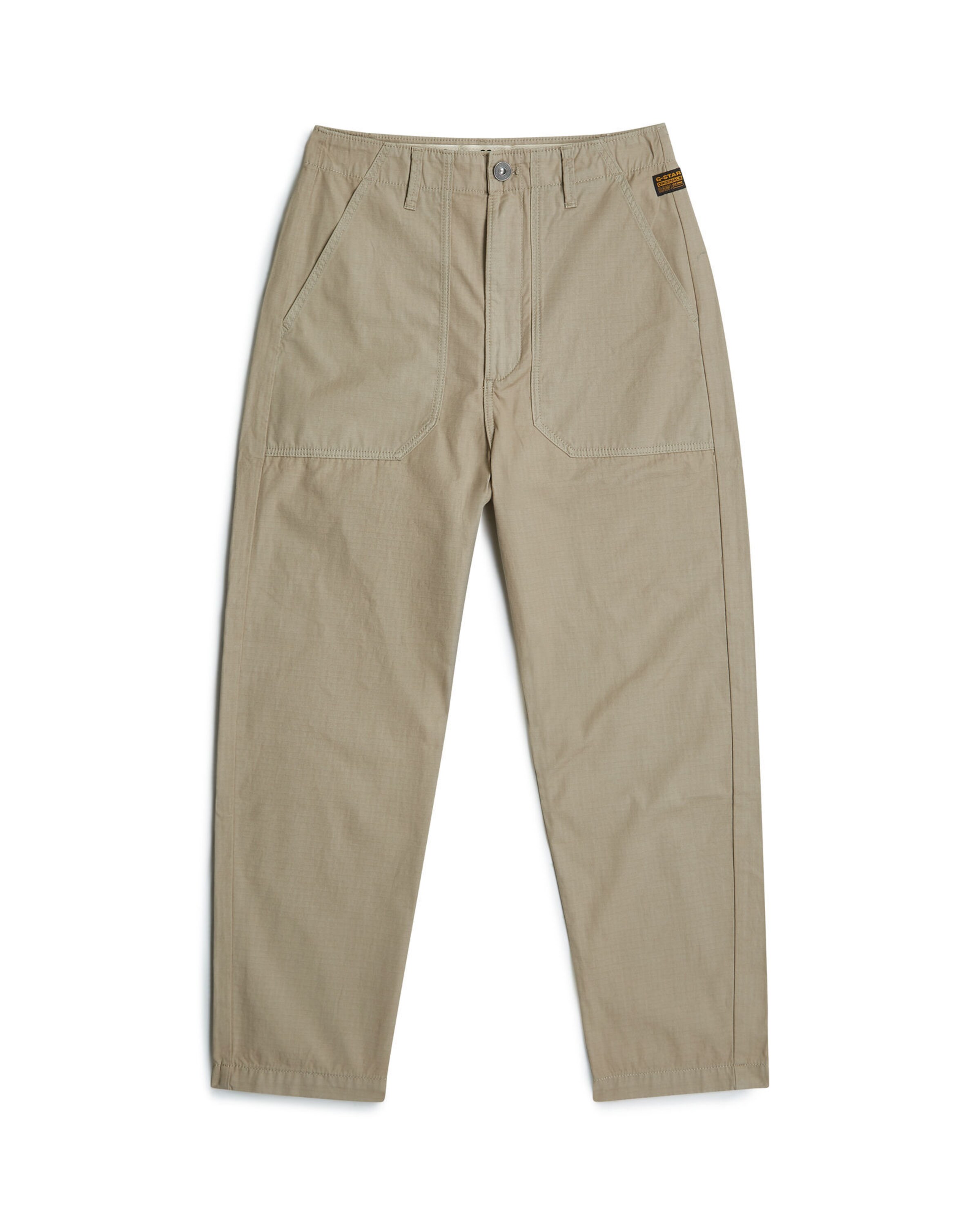 G-STAR Regular Broek in Beige: voorkant