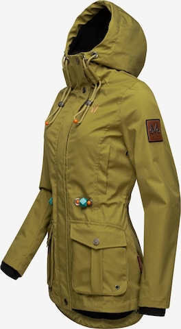 MARIKOO Between-Season Jacket 'Babetaa' in Green