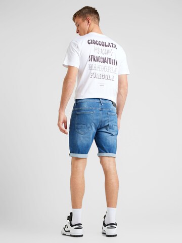 GARCIA Slimfit Shorts in Blau