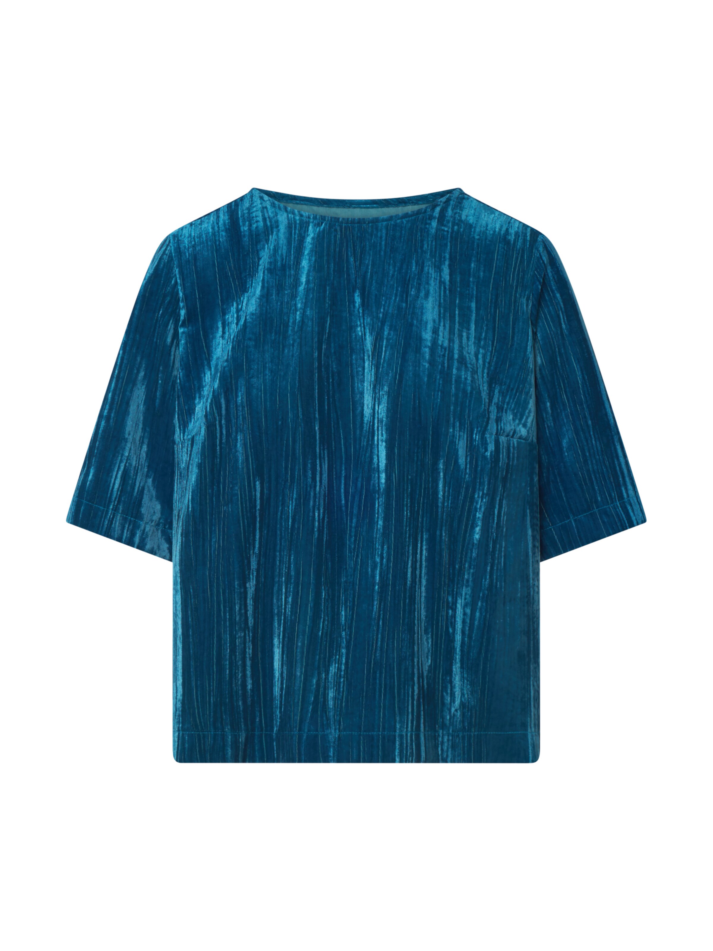 Jascha Stockholm Blouse ' Papin ' in Blue: front