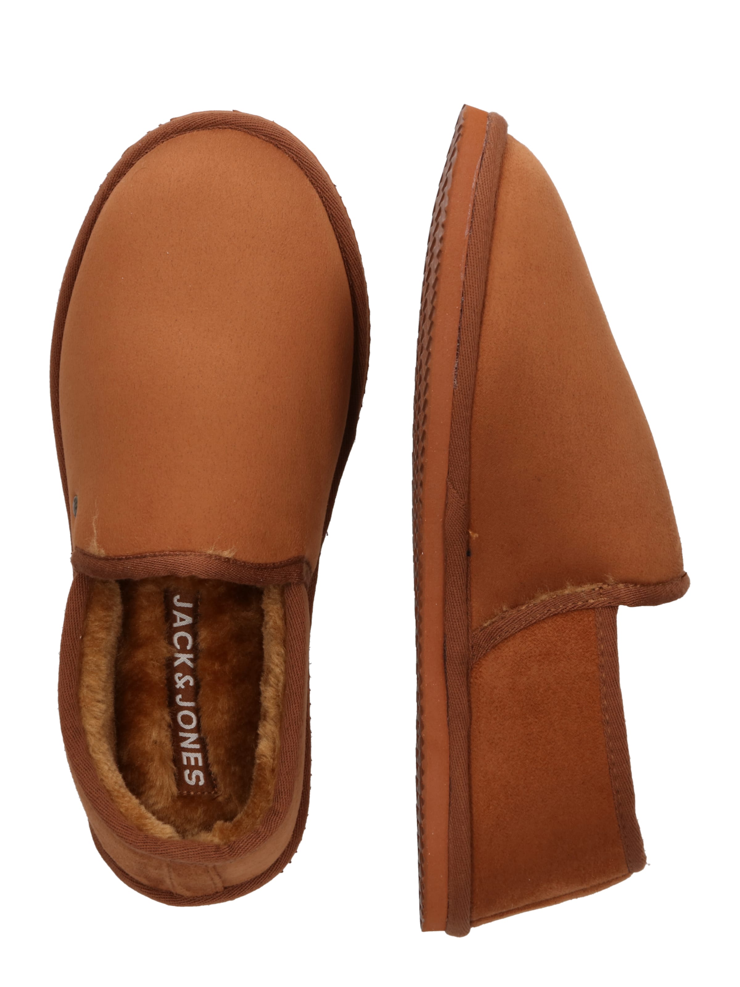Männer Offene Schuhe JACK & JONES Hausschuh 'PETE' in Braun - PL81073 Männer Offene Schuhe JACK & JONES Hausschuh 'PETE' in Braun - PL81073