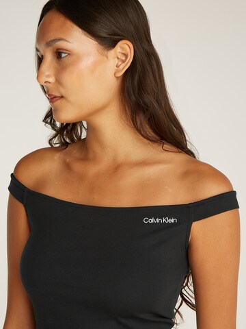 Calvin Klein Jeans Top in Schwarz