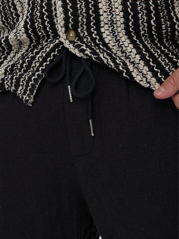 Dxnmxrk Loosefit Broek 'DXGaston' in Zwart