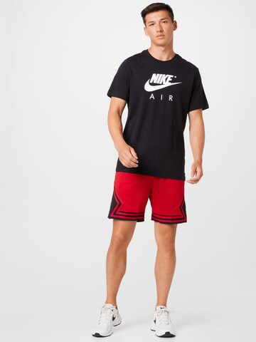 Jordan Loosefit Sportshorts 'Diamond' in Rot