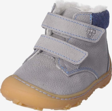 Pepino First-Step Shoes 'Nico' in Grey: front