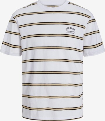 T-Shirt 'Lucca' JACK & JONES en blanc : devant