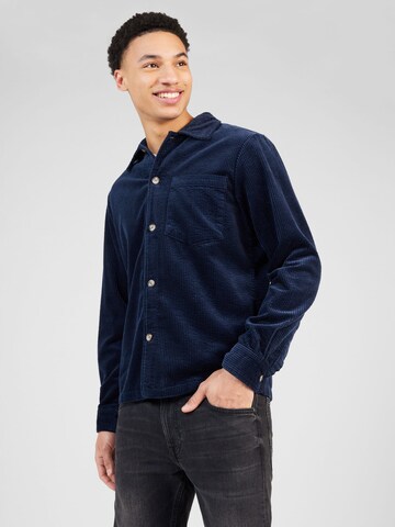 !Solid - Ajuste regular Camisa 'Ingvi' en azul: frente