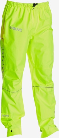 Pantalon fonctionnel 'Nightrider' Proviz en jaune : devant