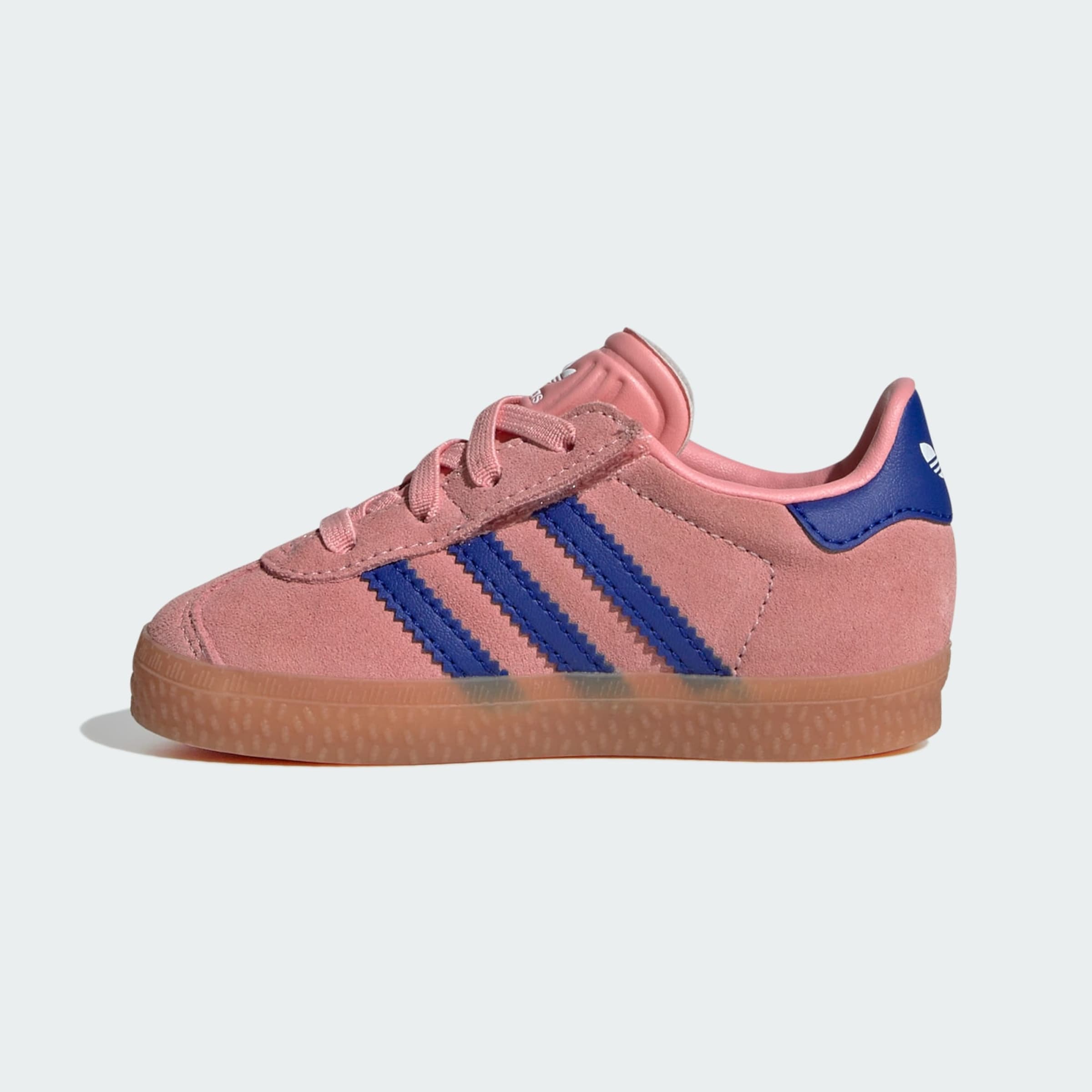 Pink adidas gazelle trainers hot sale