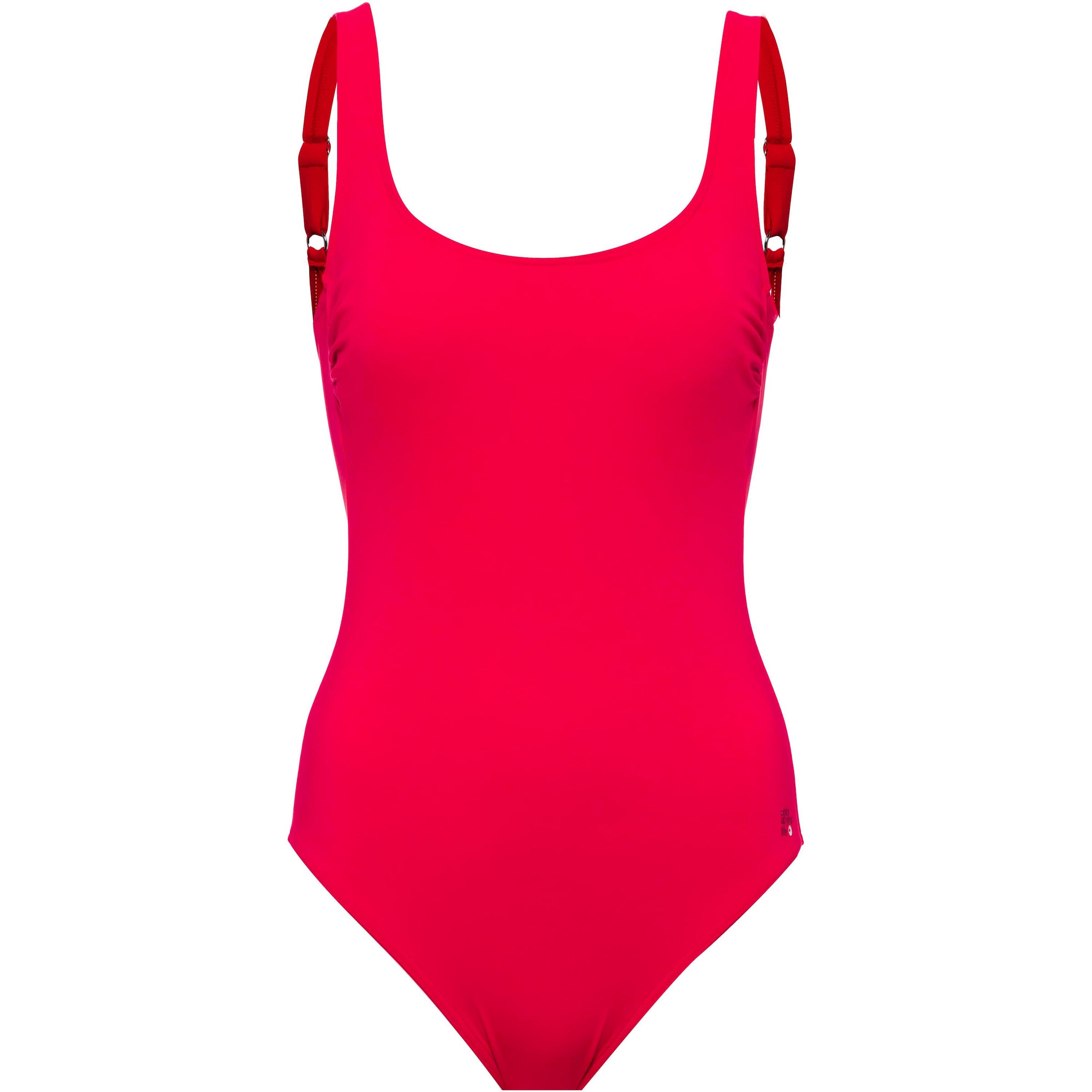 SUNFLAIR Bustier Badeanzug in Rot: Vorderseite
