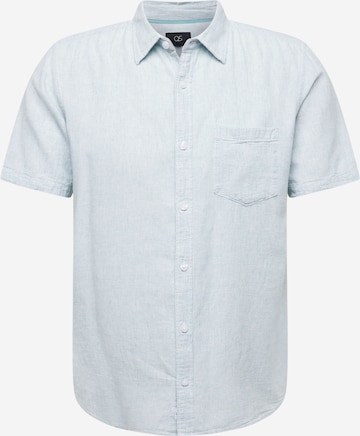 QS - Slim Fit Camisa em azul: frente