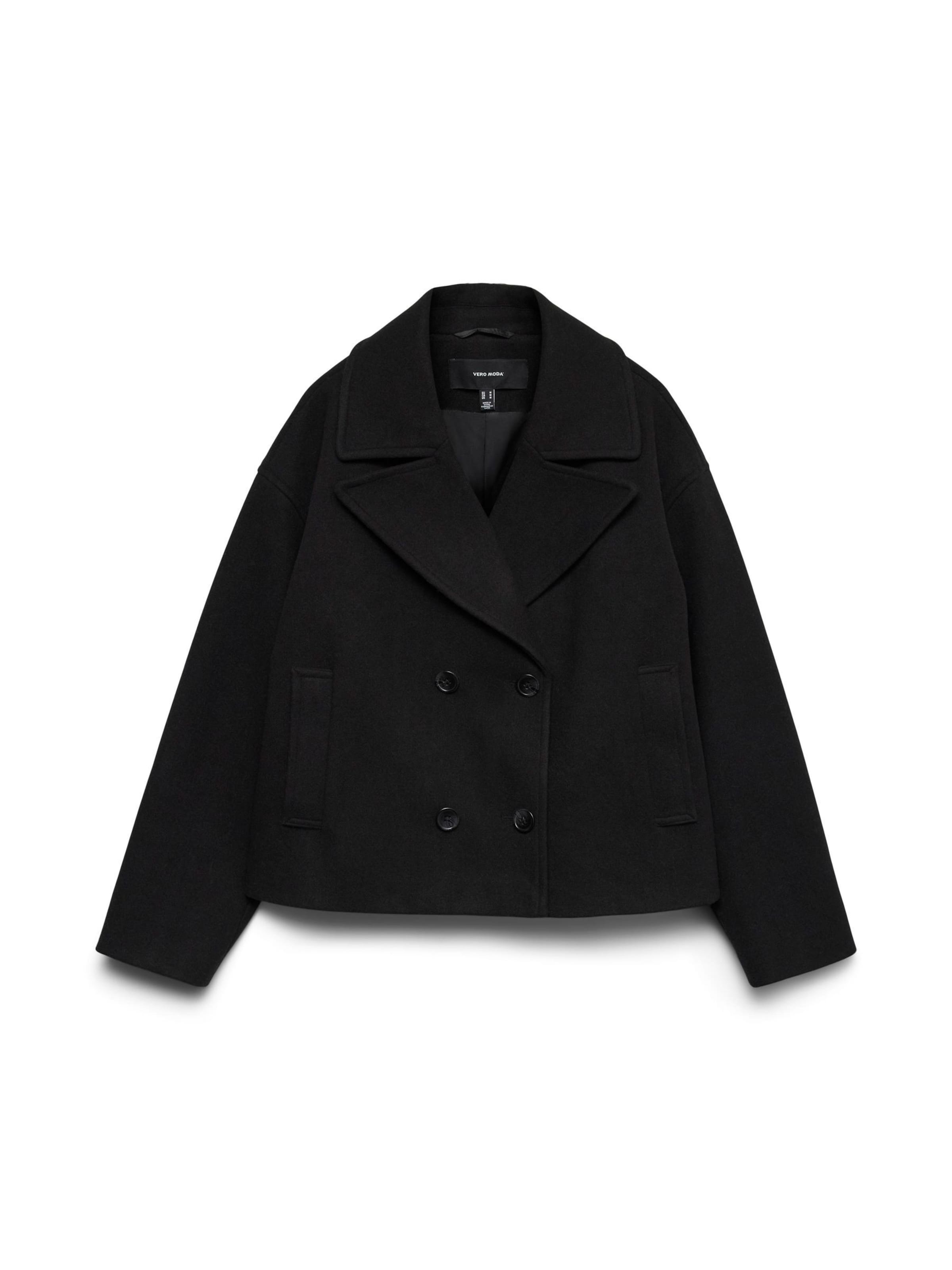 Veste mi-saison 'VMVinceline' VERO MODA en noir : devant