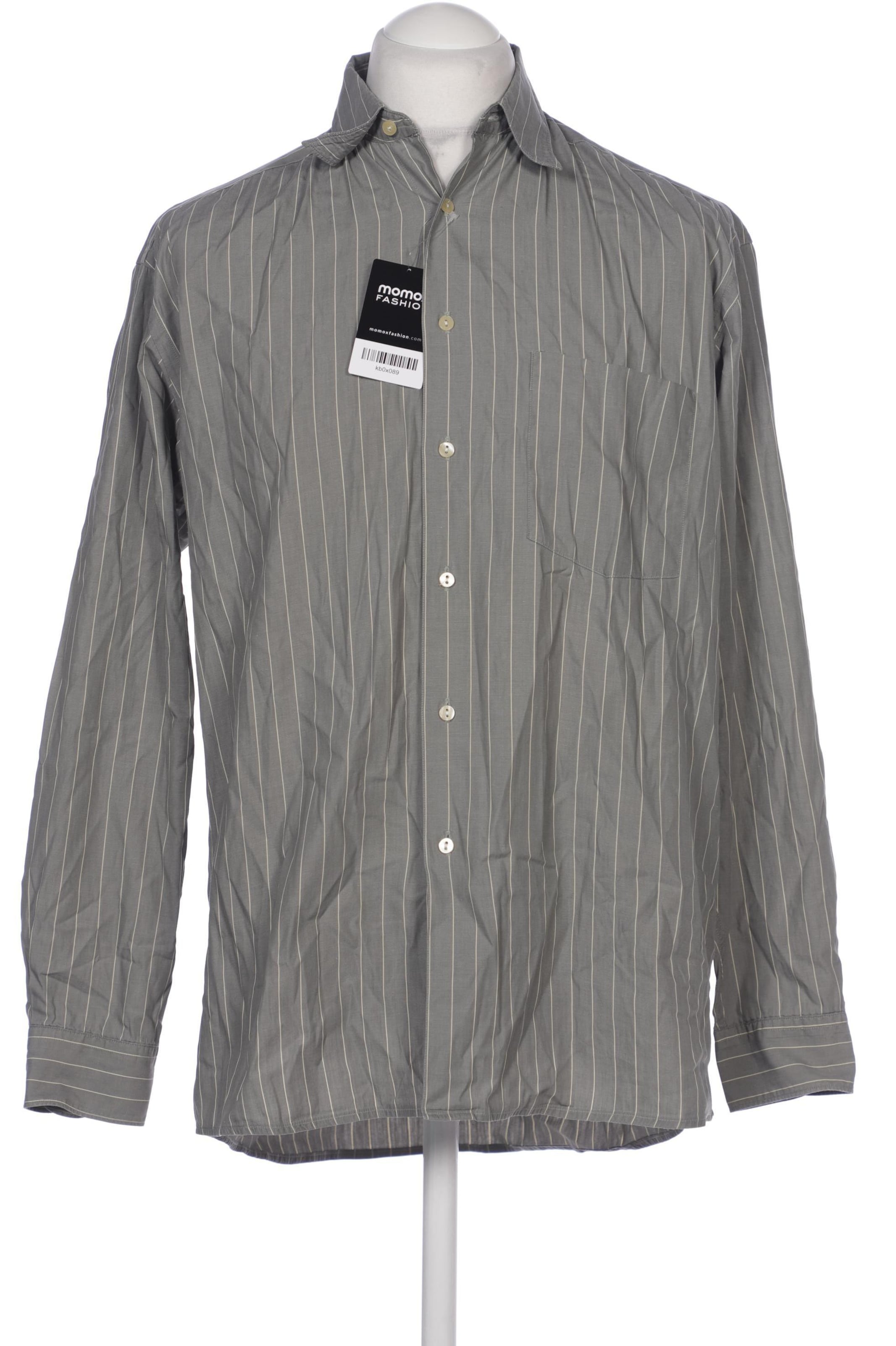 BOSS Hemd M in Grün: Vorderseite