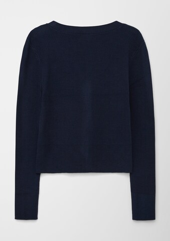 s.Oliver Knit Cardigan in Blue